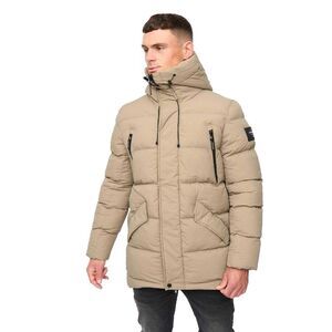 Crosshatch Mens Kaptoore Jacket / Cream